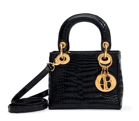 ldy dior bag|Lady Dior crocodile bag.